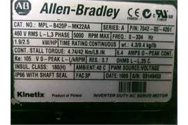 Allen Bradley MPL-B420P-MK22AA