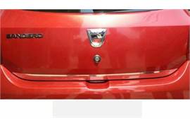 Auto Part Dacia Sandero 2008-2012 Chrome Rear Trunk Tailgate Lid Molding Trim S.Steel