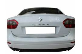 Auto Part Renault Fluence 2010Up Chrome Rear Trunk Tailgate Lid Molding Trim S.Steel