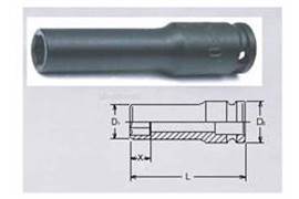 Koken 13301M-15 15mm 3/8" Drive 6-Point Deep 80mm