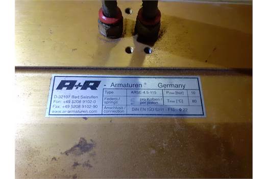 A+R Armaturen ARSE-4.5-115 