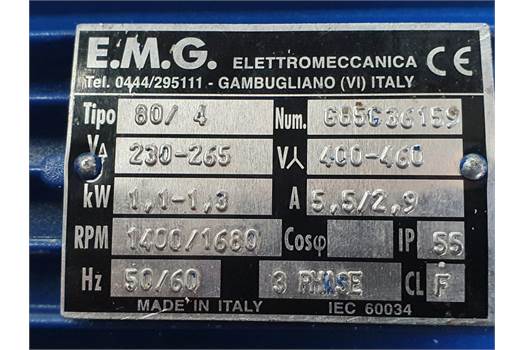 E. M. G. Elettromeccanica G85C36159 