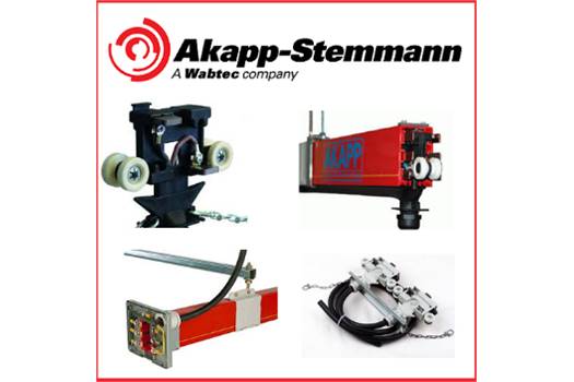 Akapp  CL7-7-100/S Stromabnehmer+Leitun