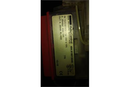 Huba Control 694.916013040 obsolete, replaced by 699.916013040 