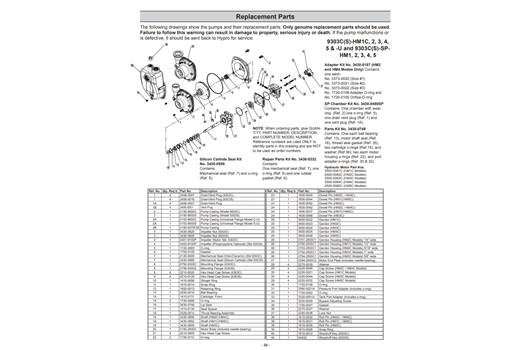 HY-PRO 9303C-HM3C  hydraulically driven