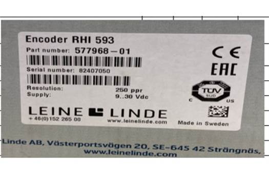 Leine Linde RHI 593  Part:577968-01 