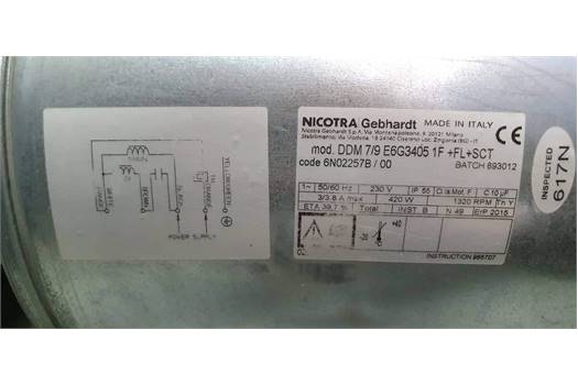 NICOTRA 6N02257B   DDM 7/9 E6G3405 1F +FL+SCT  ventilator 