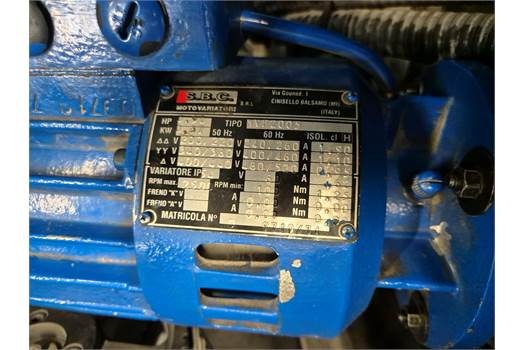 S.B.C. Motovariatori (Parker) MVF2005 Electronic motor