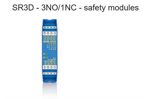 ZANDER AACHEN SR3D - 3NO/1NC safety module